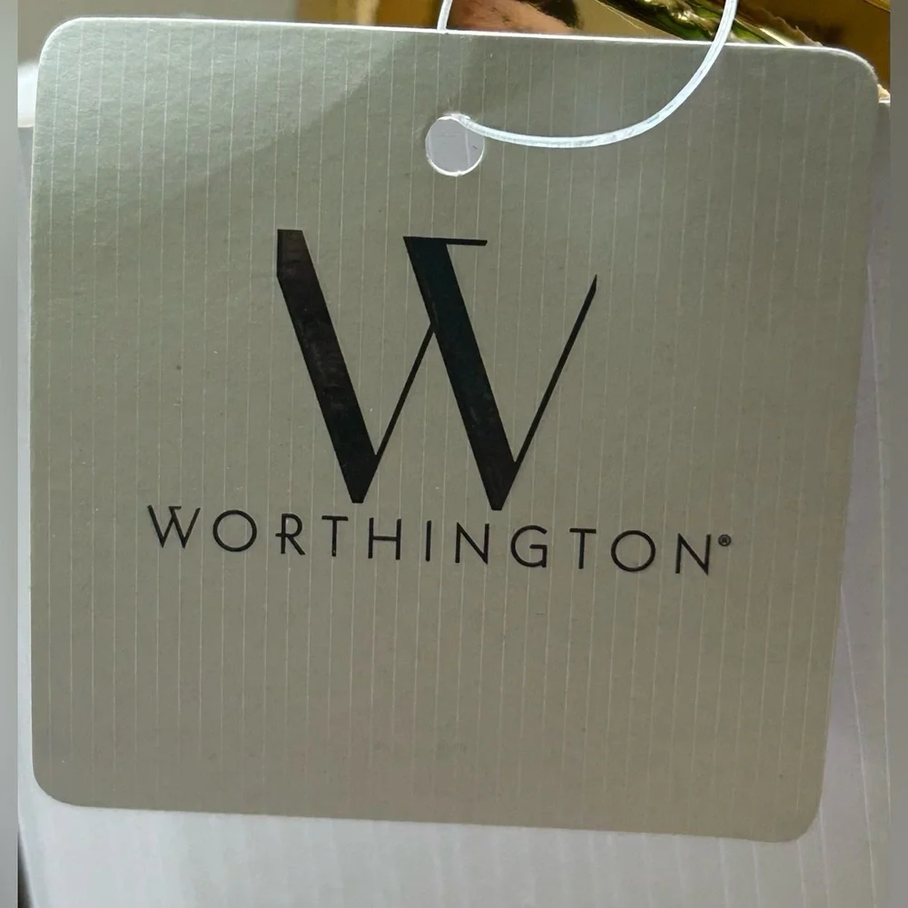 Worthington Kendie Metallic Gold Pointed Toe Women’s Flats Sz 8.5M New With Tag - Picture 9 of 9